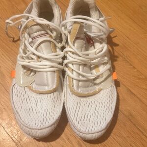 Nike off white prestos  White and Tan Sneakers